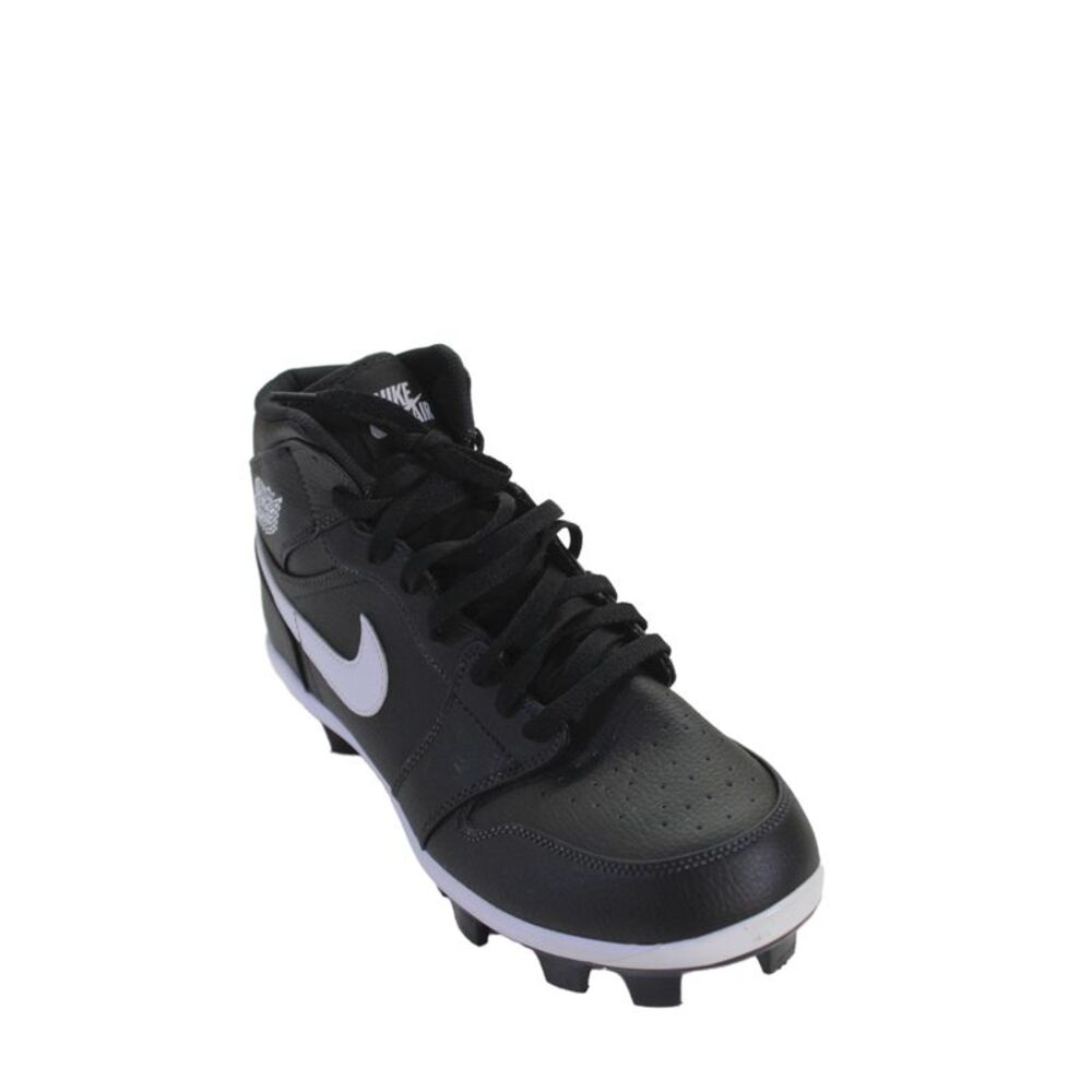 Nike Mens Leather High Top Jordan 1 Retro MCS Black Size 12